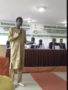 Aziz Salmone Fall hommage aux 45 ans d'ENDA