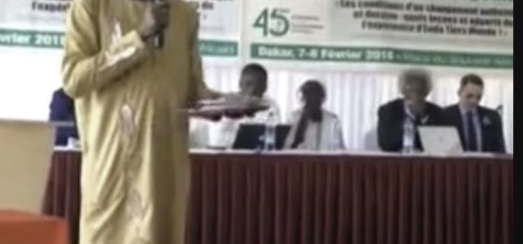 Aziz Salmone Fall hommage aux 45 ans d’ENDA